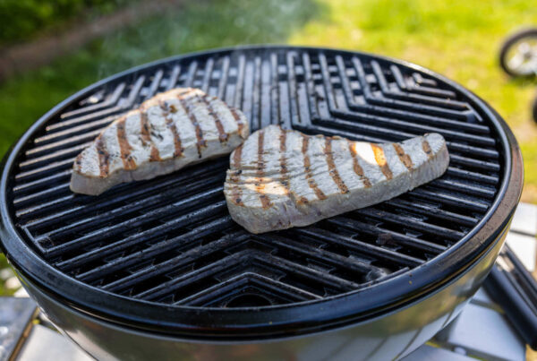 Thunfisch steak grillen, thunfischsteaks vom grill, thunfisch steak rezept